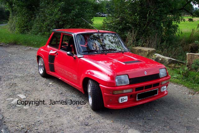 Renault 5 Turbo 1980 Red metallic